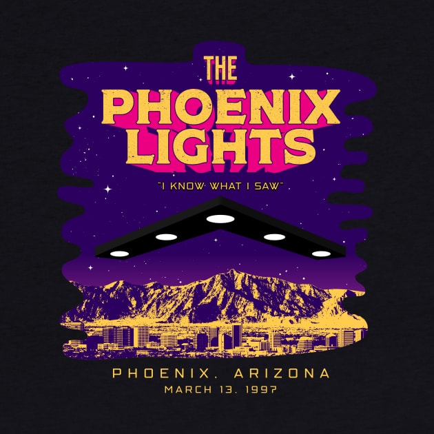 The Phoenix Lights UFO Event - I Know What I Saw 1997 by Strangeology